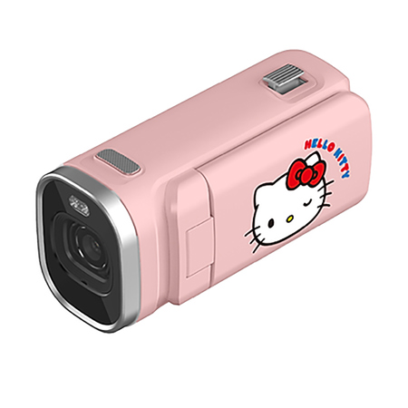 Yashica Hello Kitty 4K Ultra HD DigiPocket Camcorder, Pink
