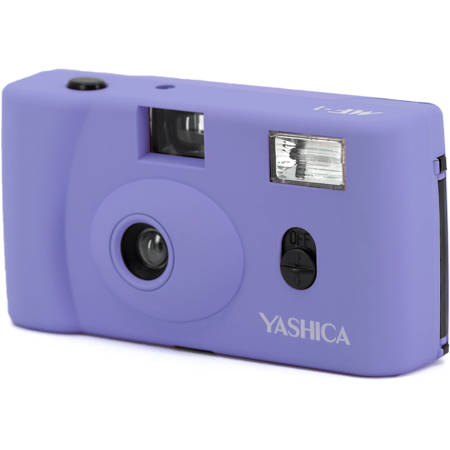 Yashica MF-1 Snapshot Art 35mm Film Camera, Lavender