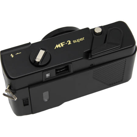Yashica MF-2 Super DX 35mm Film Camera, Black