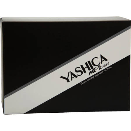 Yashica MF-2 Super DX 35mm Film Camera, Black