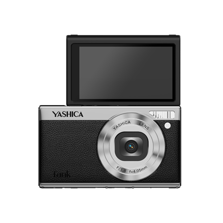 Yashica Tank Compact Digital Camera with Flip Display Black
