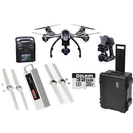 Yuneec Typhoon Q500 4K Quadcopter w/4K Camera, Transmitter, SteadyGrip -Bundle-