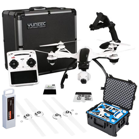 Yuneec Typhoon Quadcopter 4K Gimbal Camera+Wheeled Case+2 Year Warranty and More