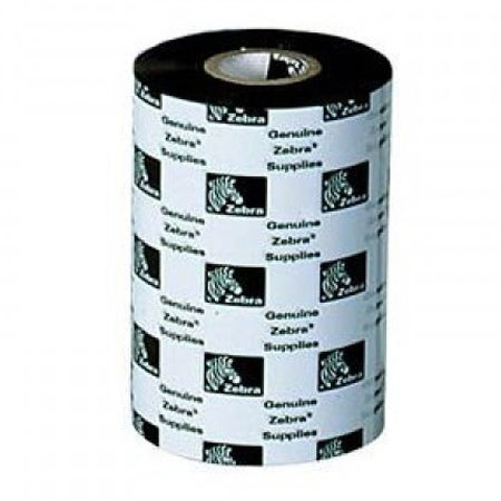 Zebra 4.33"x242' Thermal Transfer Wax Ribbon