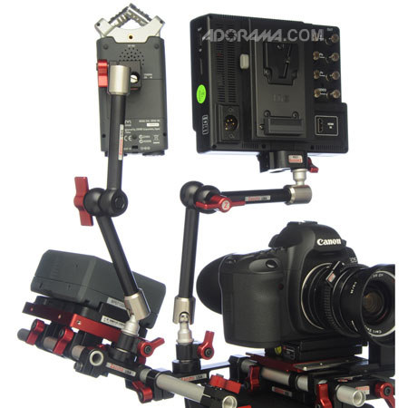 Zacuto Z-ZND-3/8 Zound 3/8 Kit: Zamerican V3 Large Arm