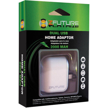 ZFUTURE Dual USB 2AMP Home Charger