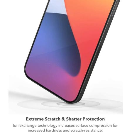 ZAGG InvisibleShield Glass Elite+ 360 Pellicola Protettiva Per IPhone 12/12 Pro/11/XR, Antimicrobica E Anti-impronta