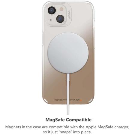 Zagg Gear4 Milan Snap Case - MagSafe Compatible for Iphone 13, Gold
