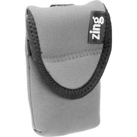 Zing Small Camera/Electronics Belt Bag, Gray
