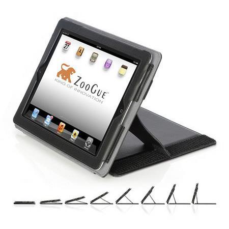 ZooGue Genius Pro Case for iPad 2, iPad 3 & iPad 4, Black