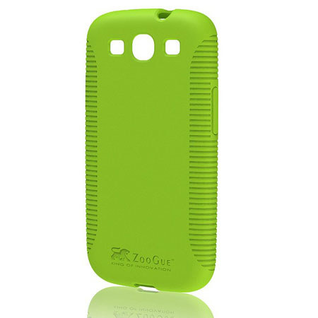 ZooGue Galaxy SIII Social Case, Lime Green