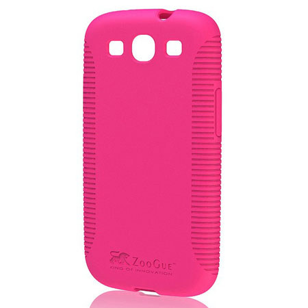 ZooGue Galaxy SIII Social Case, Hot Pink
