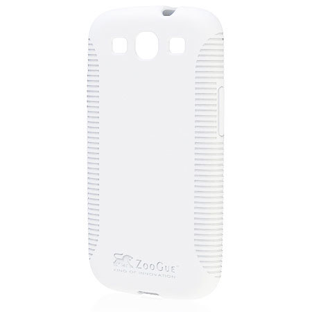 ZooGue Galaxy SIII Social Case, White