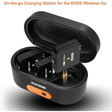 ZGCINE ZG-R30 Charging Case for RODE Microphones Wireless GO & GO