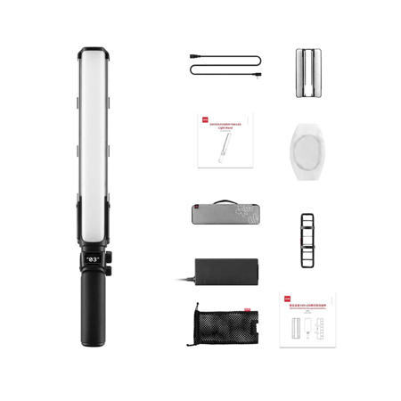 Zhiyun FIVERAY V60 60W Portable Bi-Color LED Light Wand Combo Kit Black