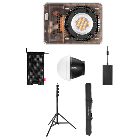 Zhiyun PLX104 MOLUS X60RGB 60W RGB Pocket COB LED Light, w/9.5' Pro Light Stand