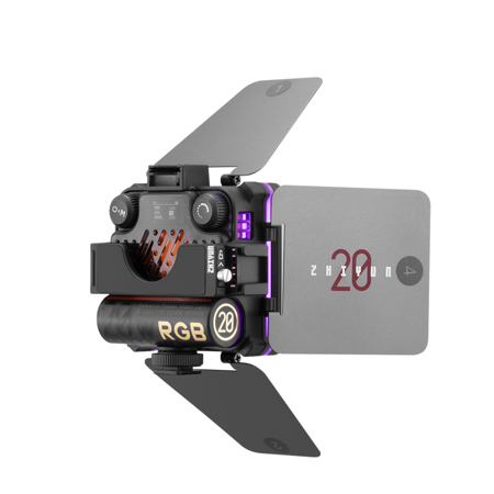 USED Zhiyun FIVERAY M20C 20W RGB Pocket LED Light Combo