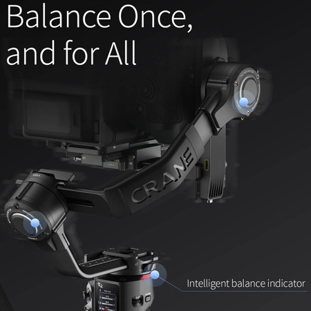 Zhiyun CRANE 3-Axis Handheld Gimbal Stabilizer Standard Kit