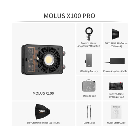 ZHIYUN MOLUS X100 PROセット 訳あり Amazon.com : ZHIYUN MOLUS X100 PRO V2 Upgraded Version 100w
