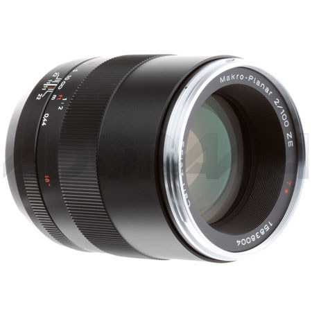 Zeiss 1762852 100mm F/2 Makro Planar ZE Manual Focus Lens f/Canon EOS