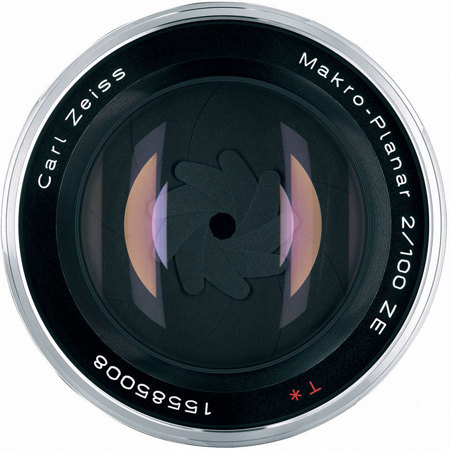 Zeiss 1762852 100mm F/2 Makro Planar ZE Manual Focus Lens f/Canon EOS