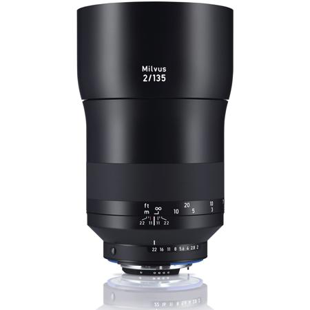 Zeiss 135mm f/2 Milvus ZF.2 Lens for Nikon F Mount DSLR Cameras