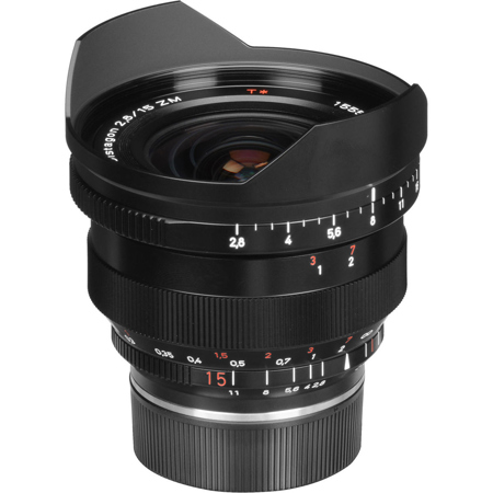 Zeiss 15mm f/2.8 T ZM Distagon Lens, Black 2171-137 - Adorama
