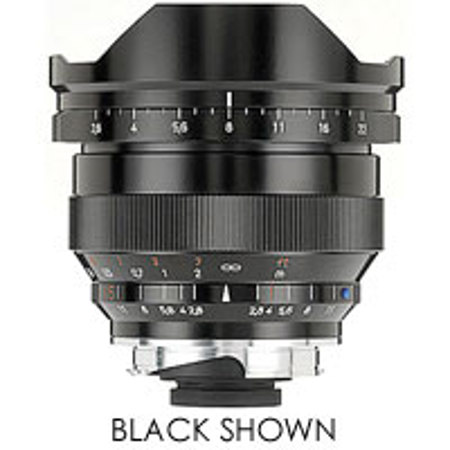 Zeiss Ikon 15mm T* ZM f/2.8 Distagon Lens, for Standard M-mount Range Finder Cameras, Silver