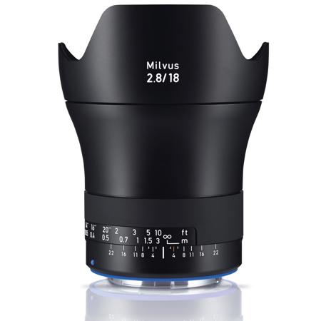 Zeiss Milvus 18mm f/2.8 ZE Lens for Canon EF