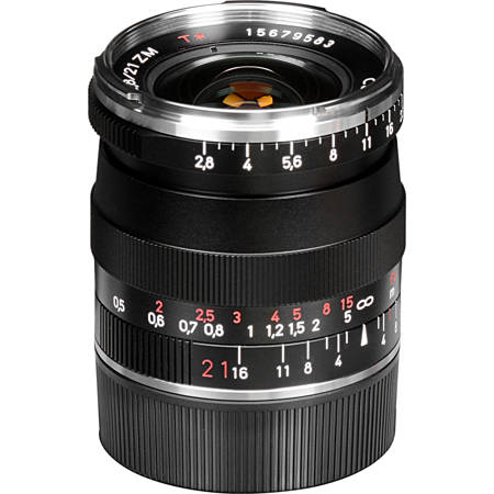 Zeiss 21mm f/2.8 Biogon T* ZM Lens for Leica M, Black