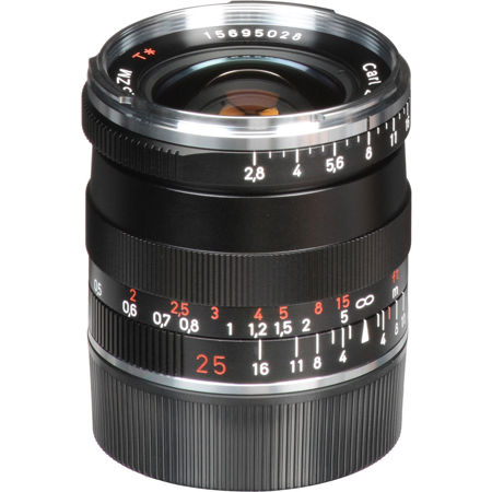 Zeiss Biogon T* 2.8/21mm ZM レンズ Zeiss 25mm f/2.8 Biogon T* ZM Lens for Leica M, Black 1365-653