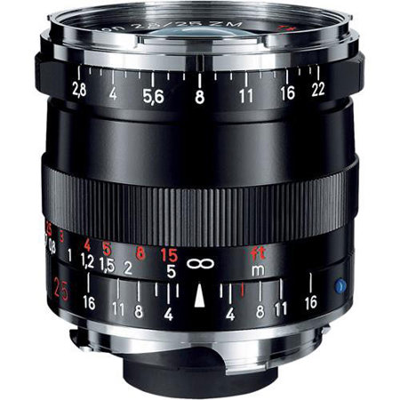 美品　Carl Zeiss Biogon T* 2,0/35 mm ZM Zeiss 35mm f/2.8 C Biogon T ZM Lens, Silver 1486-394 - Adorama