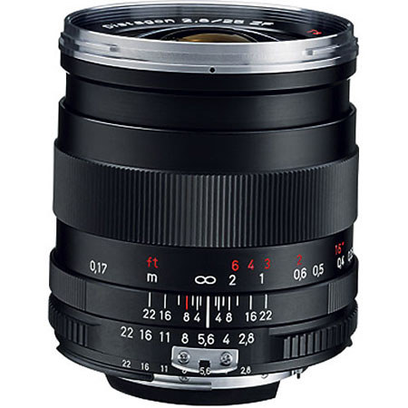 Zeiss 25mm f/2.8 Distagon T ZS Focus Lens for SLRs