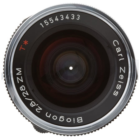 Zeiss 28mm f/2.8 Biogon T* ZM Lens for Leica M, Black 1365-657