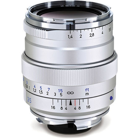 Zeiss 35mm f/1.4 Distagon T* ZM Lens for Leica M, Silver