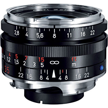 Zeiss 35mm f/2.8 C Biogon T ZM Lens, Black