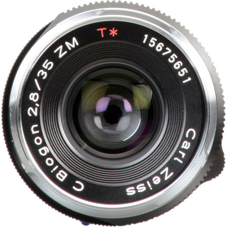 Zeiss 35mm f/2.8 C Biogon T ZM Lens, Black 1486-393 - Adorama