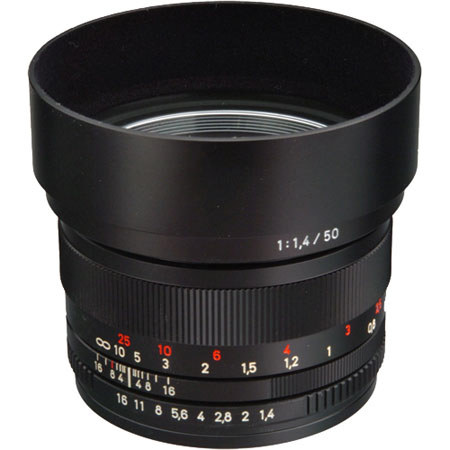 USED Zeiss 50mm f/1.4 Planar T* ZS Manual Focus Standard Lens for