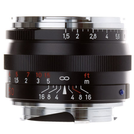 Zeiss 50mm f/1.5 C Sonnar T* ZM Lens for Leica M, Black