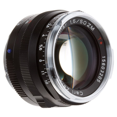 新品同様！Zeiss C Sonnar 50mm F1.5 ZM ライカM 新品)Carl Zeiss (カールツァイス) C Sonnar T* 50mm F1.5 ZM