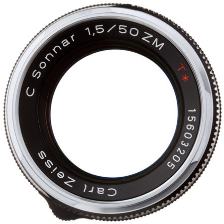 Zeiss 50mm f/1.5 C Sonnar T* ZM Lens for Leica M, Black 1407-218