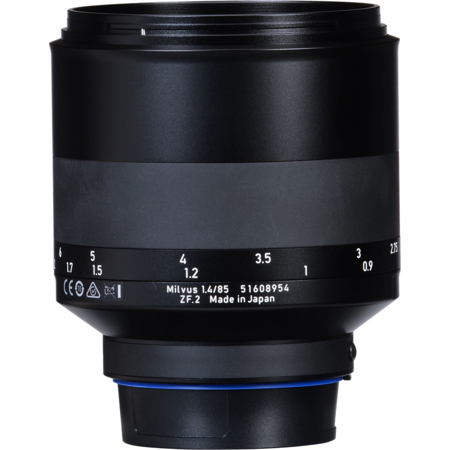 USED Zeiss 85mm f/1.4 Milvus ZE Lens for Canon EOS DSLR Cameras