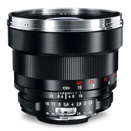 Zeiss ZI8514PTZKK 85mm f/1.4 Planar T* ZK Lens Kit