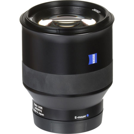 Used Zeiss 85mm f/1.8 Batis Series Lens for Sony E-mount NEX Cameras V