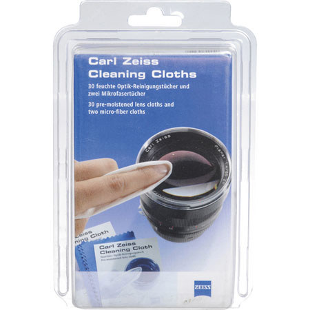 Zeiss Pre-Moistened Optics Cleaning Cloths