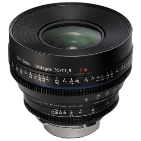 Zeiss CP.2 35mm/T1.5 T* (Feet) Lens with MFT (Micro Four Thirds) Mount