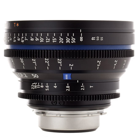 Zeiss CP.2 50mm/T2.1 T PL Bayonet Mount Lens