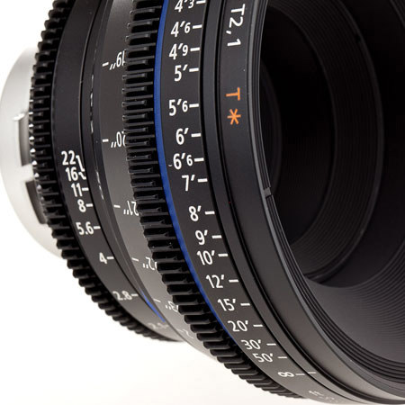 Zeiss CP.2 50mm/T2.1 T PL Bayonet Mount Lens
