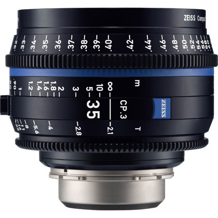 Zeiss CP.3 35mm T2.1 Compact Prime Cine Lens for Micro Four Thirds, Feet