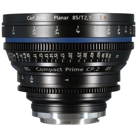 Zeiss CP.2 85mm/T2.1 T* (Feet) Lens with Nikon Mount